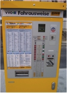 DVB ticket machine